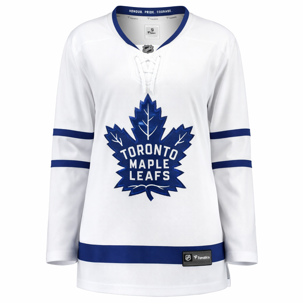 Women's Toronto Maple Leafs Fanatics Away Breakaway Blank Jersey - White