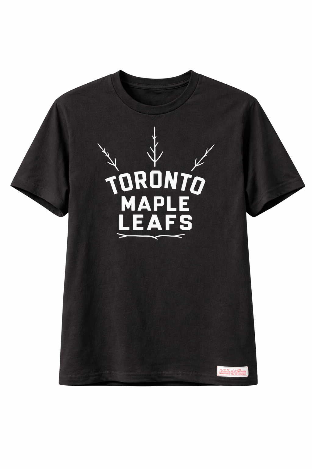 TORONTO MAPLE LEAFS LOGO TEE-SHIRT - BLACK