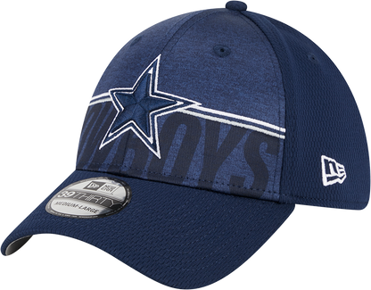 Dallas Cowboys New Era 2023 NFL Training Camp 39THIRTY Flex Hat - Navy