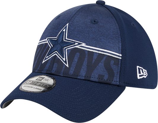 Dallas Cowboys New Era 2023 NFL Training Camp 39THIRTY Flex Hat - Navy