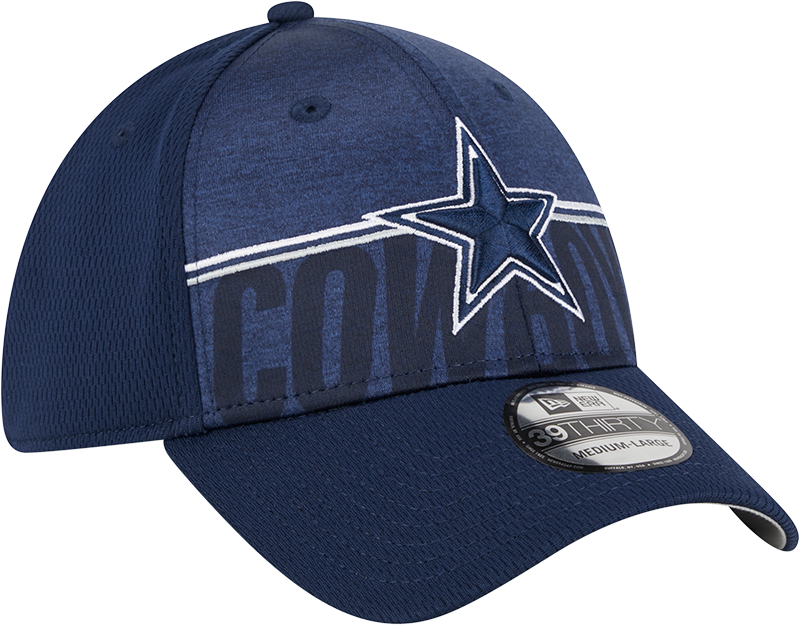 Dallas Cowboys New Era 2023 NFL Training Camp 39THIRTY Flex Hat - Navy