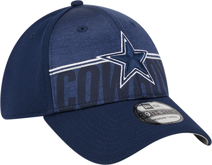 Dallas Cowboys New Era 2023 NFL Training Camp 39THIRTY Flex Hat - Navy