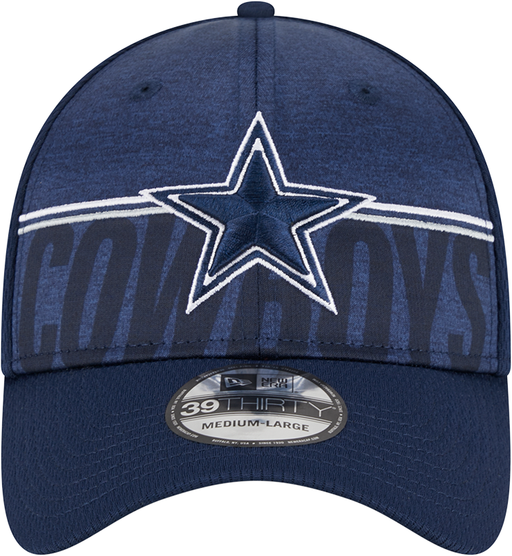 Dallas Cowboys New Era 2023 NFL Training Camp 39THIRTY Flex Hat - Navy