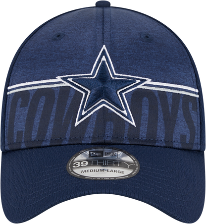 Dallas Cowboys New Era 2023 NFL Training Camp 39THIRTY Flex Hat - Navy