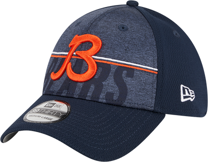 Chicago Bears New Era 2023 NFL Training Camp 39THIRTY Flex Hat - Navy