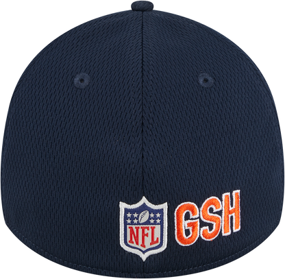 Chicago Bears New Era 2023 NFL Training Camp 39THIRTY Flex Hat - Navy