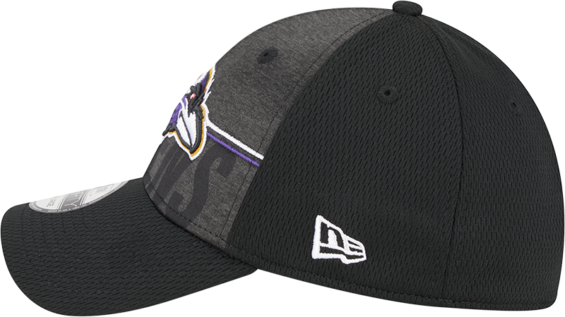 Baltimore Ravens New Era 2023 NFL Training Camp 39THIRTY Flex Hat - Black