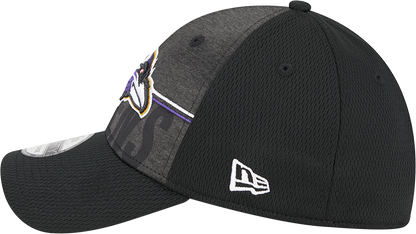 Baltimore Ravens New Era 2023 NFL Training Camp 39THIRTY Flex Hat - Black