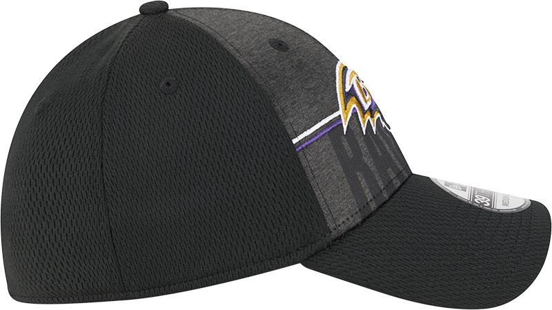 Baltimore Ravens New Era 2023 NFL Training Camp 39THIRTY Flex Hat - Black