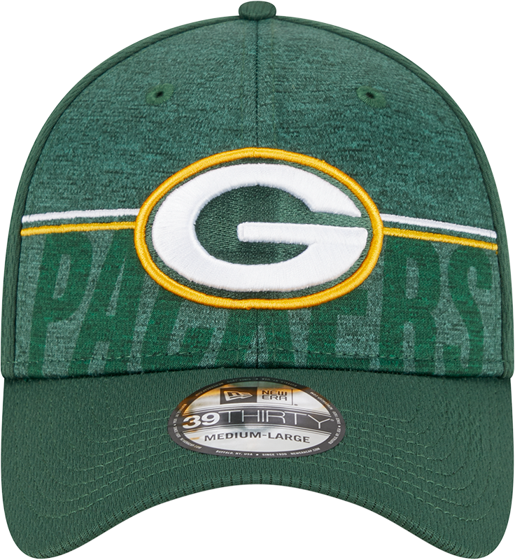 Green Bay Packers New Era 2023 NFL Training Camp 39THIRTY Flex Hat - Green