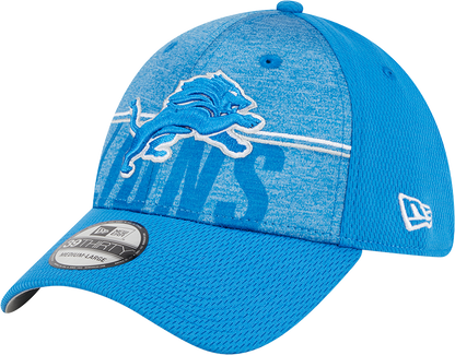 Detroit Lions New Era 2023 NFL Training Camp 39THIRTY Flex Hat - Blue