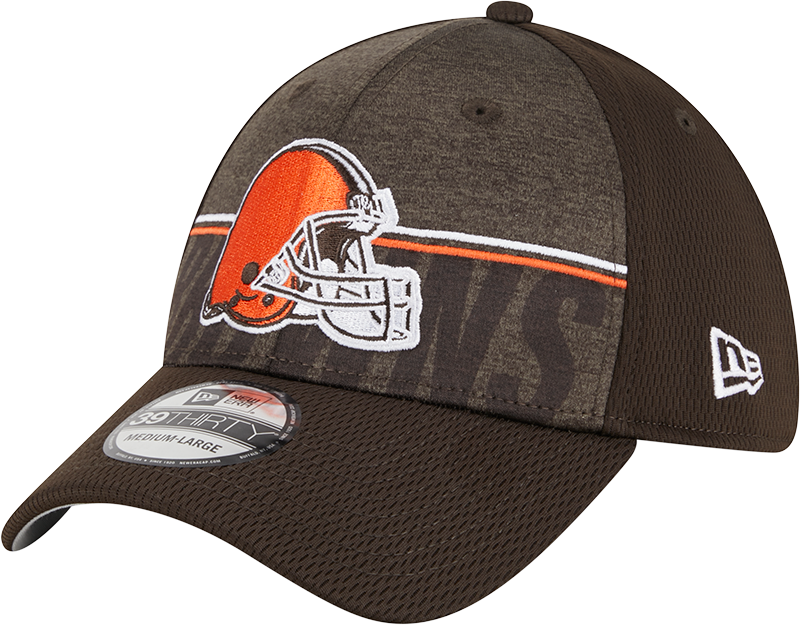 Cleveland Browns New Era 2023 NFL Training Camp 39THIRTY Flex Hat - Brown