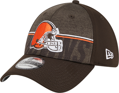 Cleveland Browns New Era 2023 NFL Training Camp 39THIRTY Flex Hat - Brown