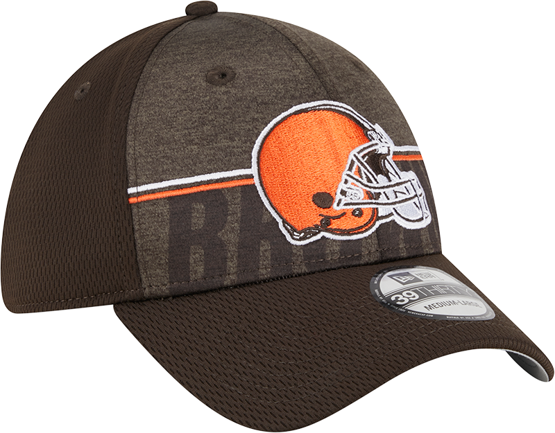 Cleveland Browns New Era 2023 NFL Training Camp 39THIRTY Flex Hat - Brown