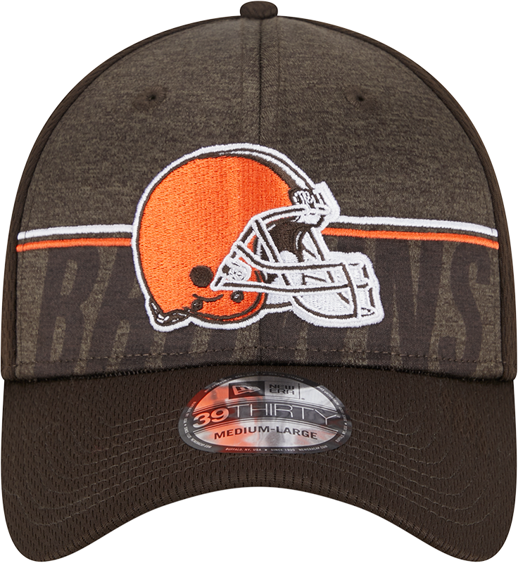 Cleveland Browns New Era 2023 NFL Training Camp 39THIRTY Flex Hat - Brown