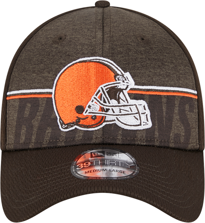 Cleveland Browns New Era 2023 NFL Training Camp 39THIRTY Flex Hat - Brown