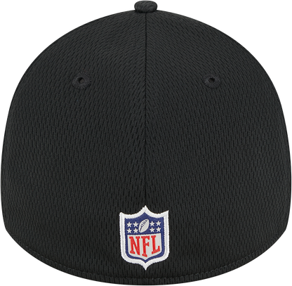 Pittsburgh Steelers New Era 2023 NFL Training Camp 39THIRTY Flex Hat - Black