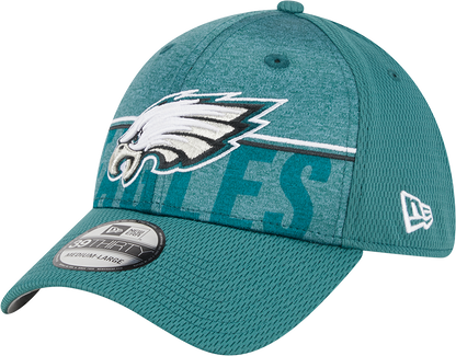 Philadelphia Eagles New Era 2023 NFL Training Camp 39THIRTY Flex Hat - Green