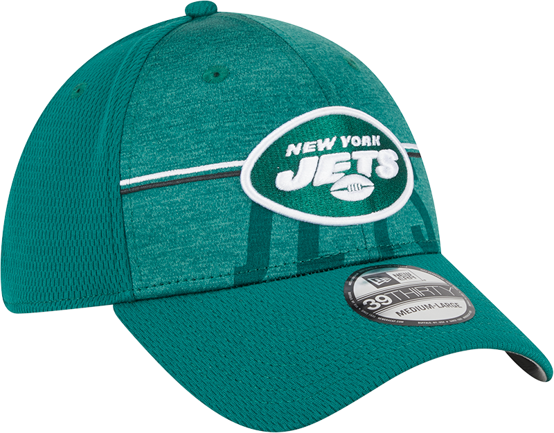 New York Jets New Era 2023 NFL Training Camp 39THIRTY Flex Hat - Green