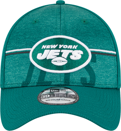 New York Jets New Era 2023 NFL Training Camp 39THIRTY Flex Hat - Green