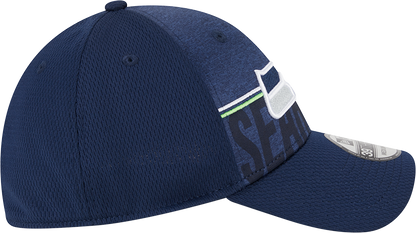 Seattle Seahawks New Era 2023 NFL Training Camp 39THIRTY Flex Hat - Navy