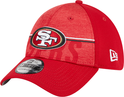 San Francisco 49ers New Era 2023 NFL Training Camp 39THIRTY Flex Hat - Red