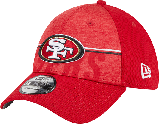 San Francisco 49ers New Era 2023 NFL Training Camp 39THIRTY Flex Hat - Red