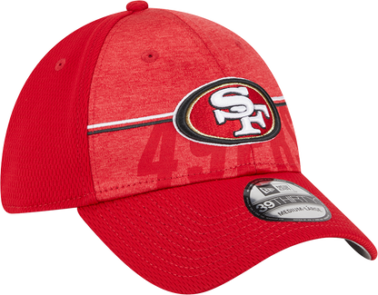 San Francisco 49ers New Era 2023 NFL Training Camp 39THIRTY Flex Hat - Red