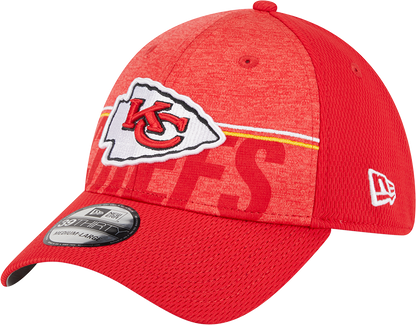 Kansas City Chiefs New Era 2023 NFL Training Camp 39THIRTY Flex Hat - Red