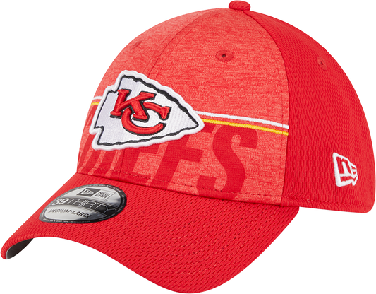 Kansas City Chiefs New Era 2023 NFL Training Camp 39THIRTY Flex Hat - Red