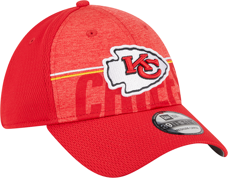 Kansas City Chiefs New Era 2023 NFL Training Camp 39THIRTY Flex Hat - Red