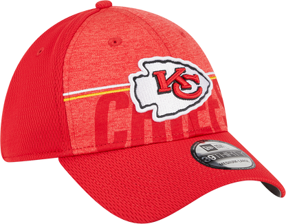 Kansas City Chiefs New Era 2023 NFL Training Camp 39THIRTY Flex Hat - Red