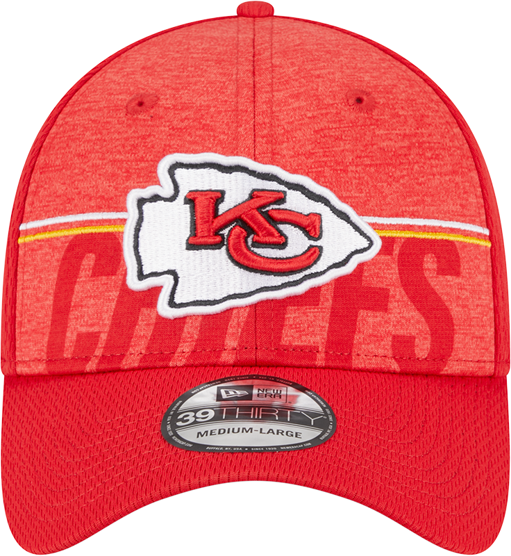 Kansas City Chiefs New Era 2023 NFL Training Camp 39THIRTY Flex Hat - Red