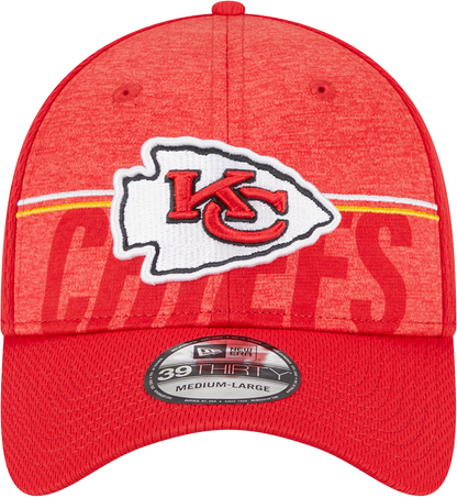 Kansas City Chiefs New Era 2023 NFL Training Camp 39THIRTY Flex Hat - Red