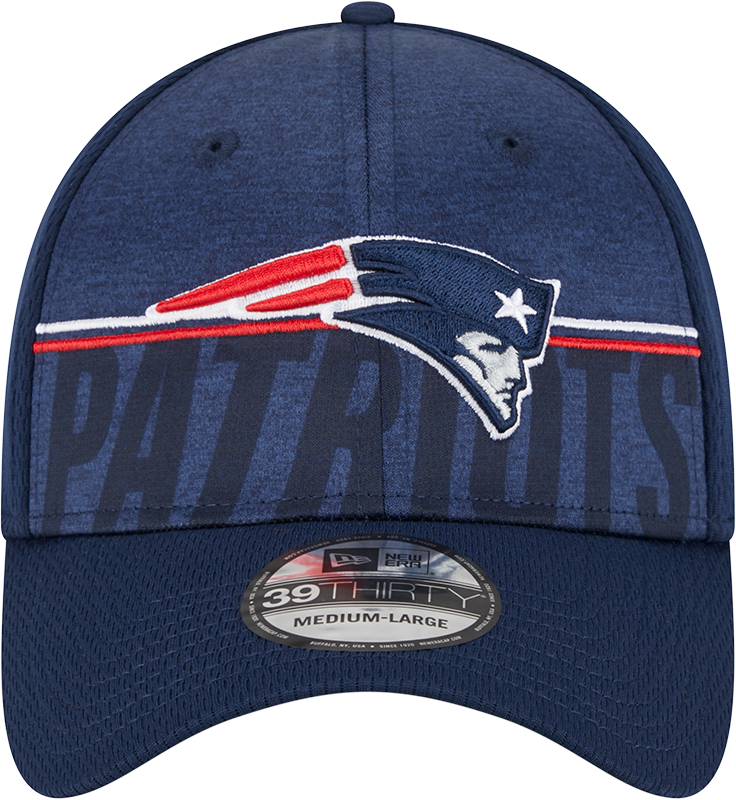 New England Patriots New Era 2023 NFL Training Camp 39THIRTY Flex Hat - Navy