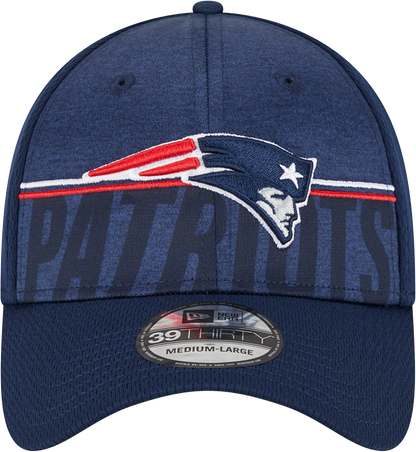 New England Patriots New Era 2023 NFL Training Camp 39THIRTY Flex Hat - Navy