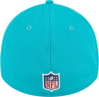 Miami Dolphins New Era 2023 NFL Training Camp 39THIRTY Flex Hat - Aqua