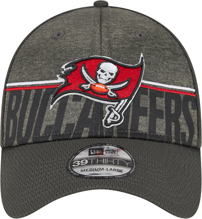 Tampa Bay Buccaneers New Era 2023 NFL Training Camp 39THIRTY Flex Hat - Pewter