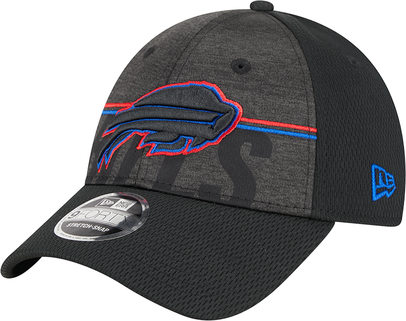 Buffalo Bills New Era 2023 NFL Training Camp 9FORTY Adjustable Hat - Black