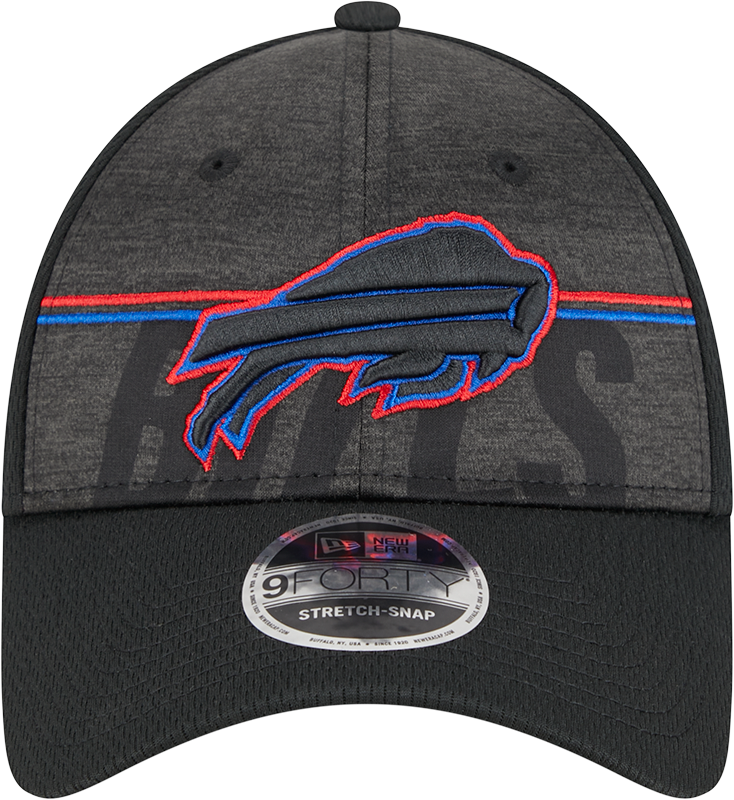 Buffalo Bills New Era 2023 NFL Training Camp 9FORTY Adjustable Hat - Black