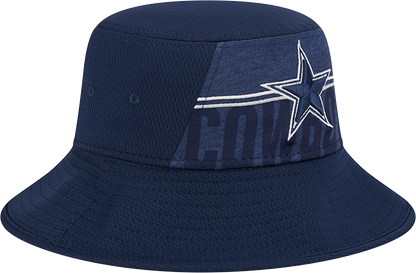 Dallas Cowboys New Era 2023 NFL Training Camp Stretch Bucket Hat - Navy