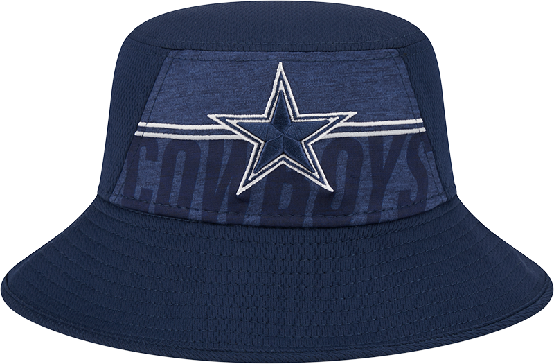 Dallas Cowboys New Era 2023 NFL Training Camp Stretch Bucket Hat - Navy