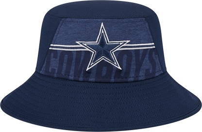 Dallas Cowboys New Era 2023 NFL Training Camp Stretch Bucket Hat - Navy