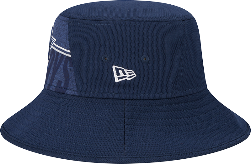 Dallas Cowboys New Era 2023 NFL Training Camp Stretch Bucket Hat - Navy