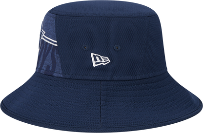 Dallas Cowboys New Era 2023 NFL Training Camp Stretch Bucket Hat - Navy