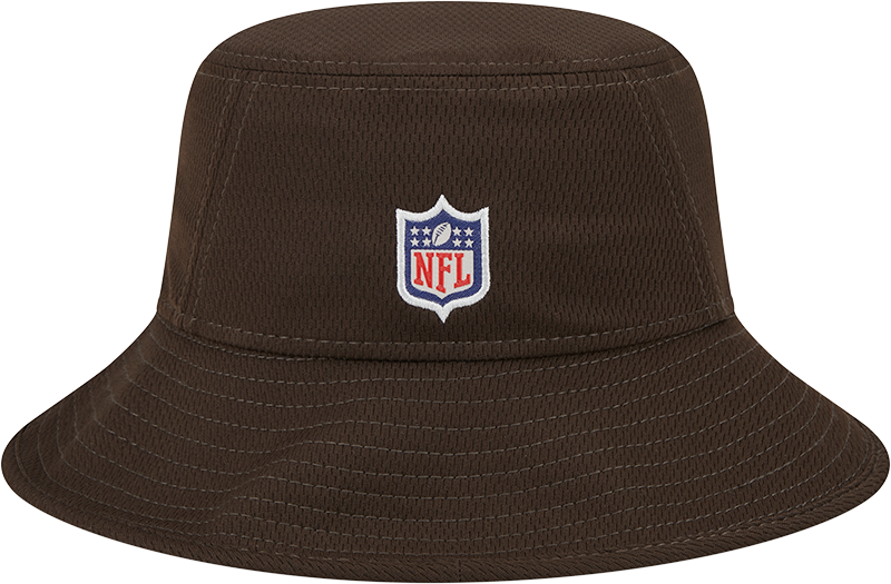 Cleveland Browns New Era 2023 NFL Training Camp Stretch Bucket Hat - Brown