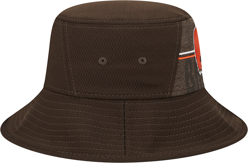 Cleveland Browns New Era 2023 NFL Training Camp Stretch Bucket Hat - Brown