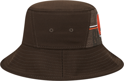 Cleveland Browns New Era 2023 NFL Training Camp Stretch Bucket Hat - Brown