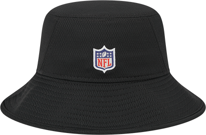 Pittsburgh Steelers New Era 2023 NFL Training Camp Stretch Bucket Hat - Black