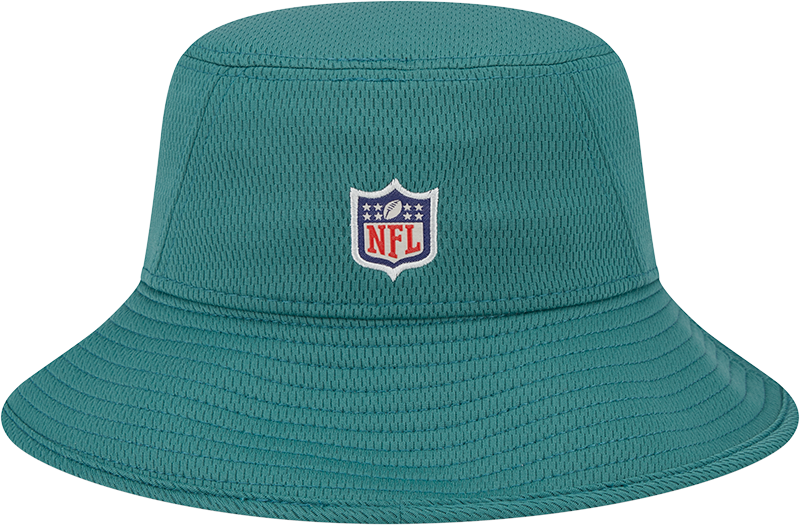 Philadelphia Eagles New Era 2023 NFL Training Camp Stretch Bucket Hat - Green